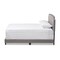 Baxton Studio Odette Modern Light Grey Upholstered Full Size Bed 146-8248 - alternate 3